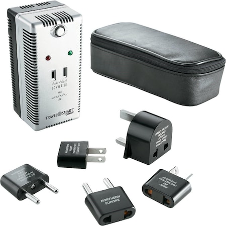 Conair Travel Smart 2000W Auto Adjust Foreign to US Voltage Converter Set PS200E